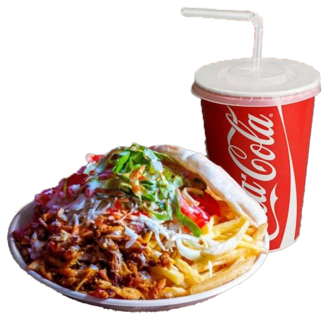 Gyros tál menü