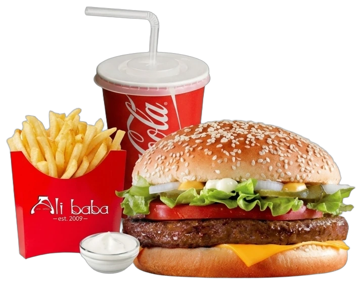 Texas Burger menüben